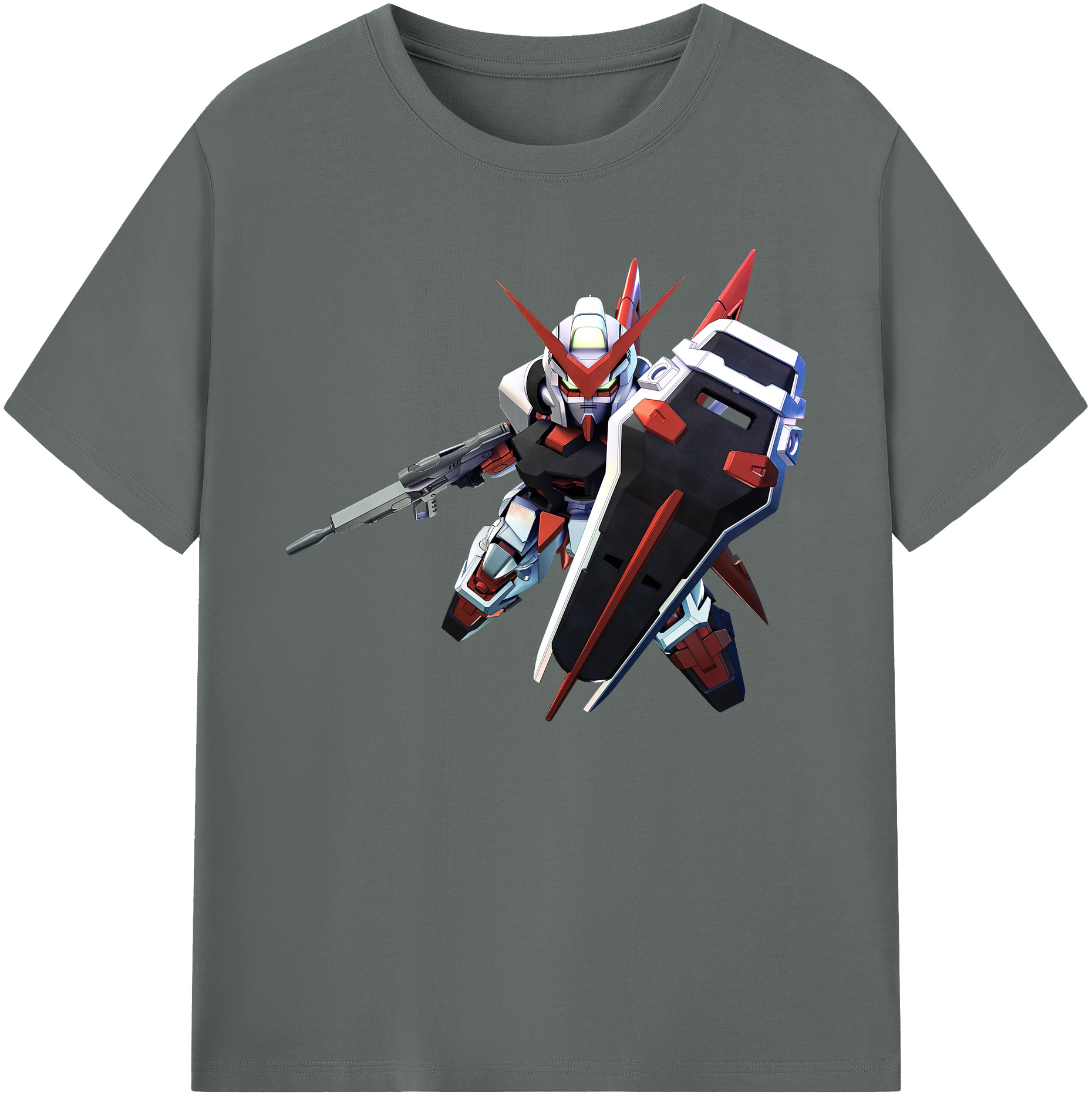 （画像用） 機動戦士ガンダム Mobile Suit Gundam 綿100％ メンズ半袖Tシャツ｜肌触りやわらか＆通気性